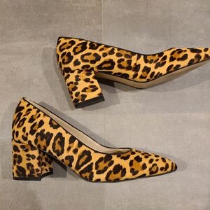 Leopard heels Nine West
